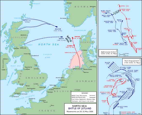 Battle of Jutland (May 31–June 1, 1916)