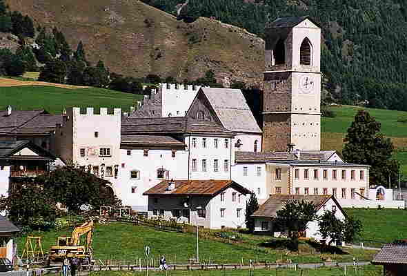 Benedictine Convent Of Saint John At Mustair, Switzerland