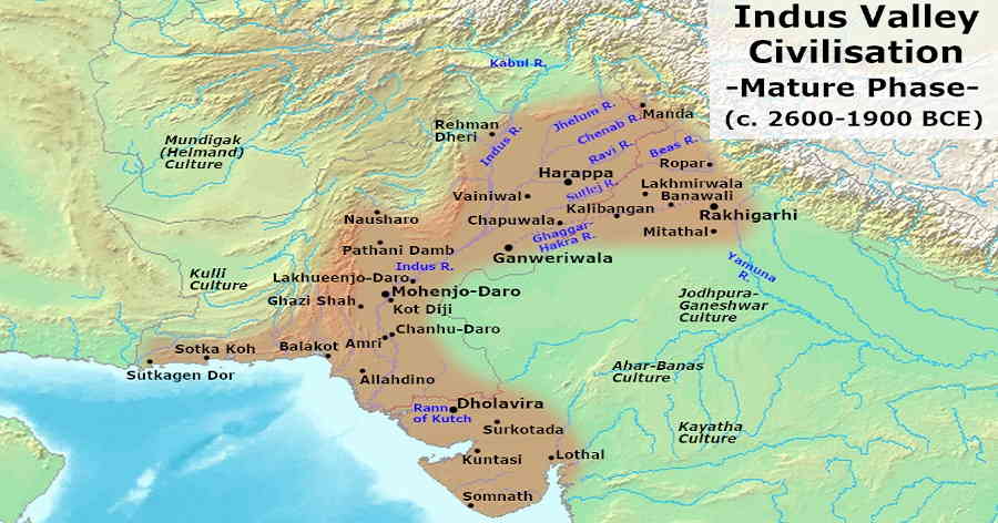 Main Cities Of The Indus Valley Civilization