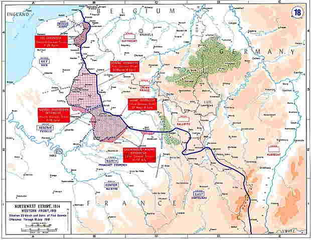 Second Battle of the Marne (July 15–18, 1918)